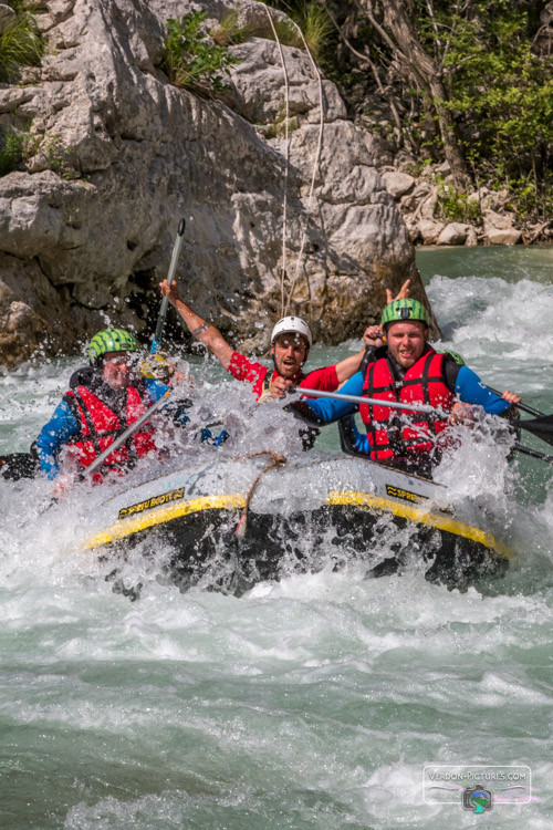 photo raft rafting verdon